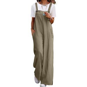 Corduroy Overalls Adjustable Straps Baggy Wide Leg Jumpsuit, 15C-161J001